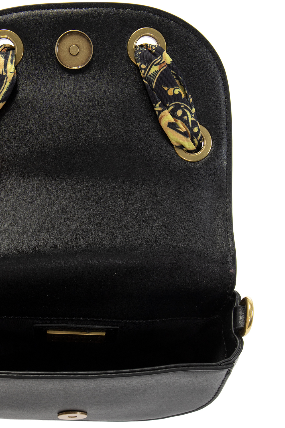 SchaferandweinerShops Ghana - Black Shoulder bag with scarf